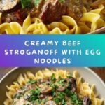 Beef Stroganoff with Egg Noodles Recipe
