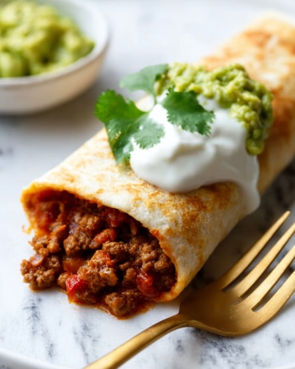 Cheesy Ground Beef Taquitos Recipe - Recipe Image