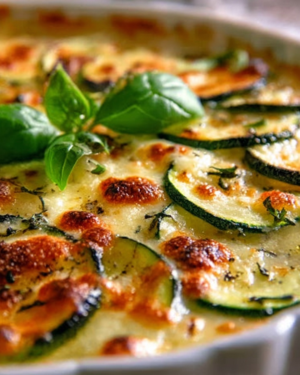 Baked Zucchini Cheese Recipe - Recipe Image