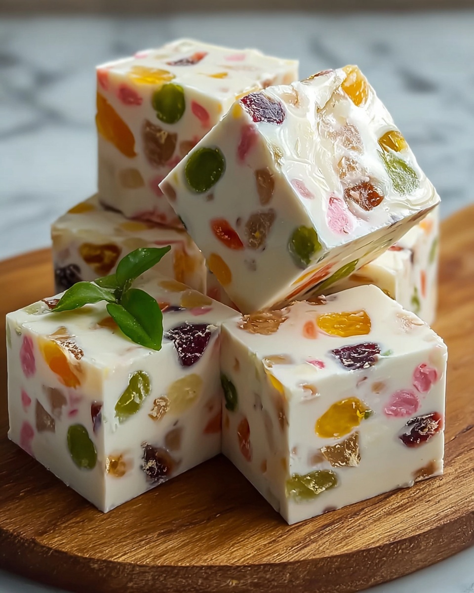 Jelly Nougat Candy Recipe - Recipe Image