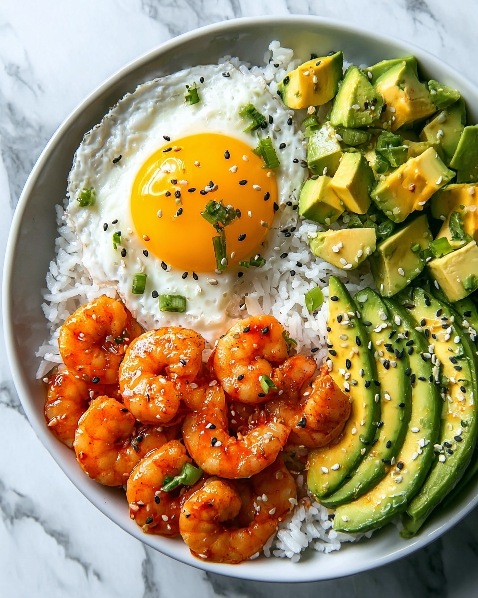 Spicy Shrimp and Cauliflower Rice Bowl Recipe - Recipe Image