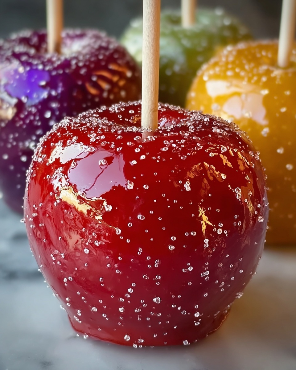 Jolly Rancher Candy Apples Recipe - Recipe Image