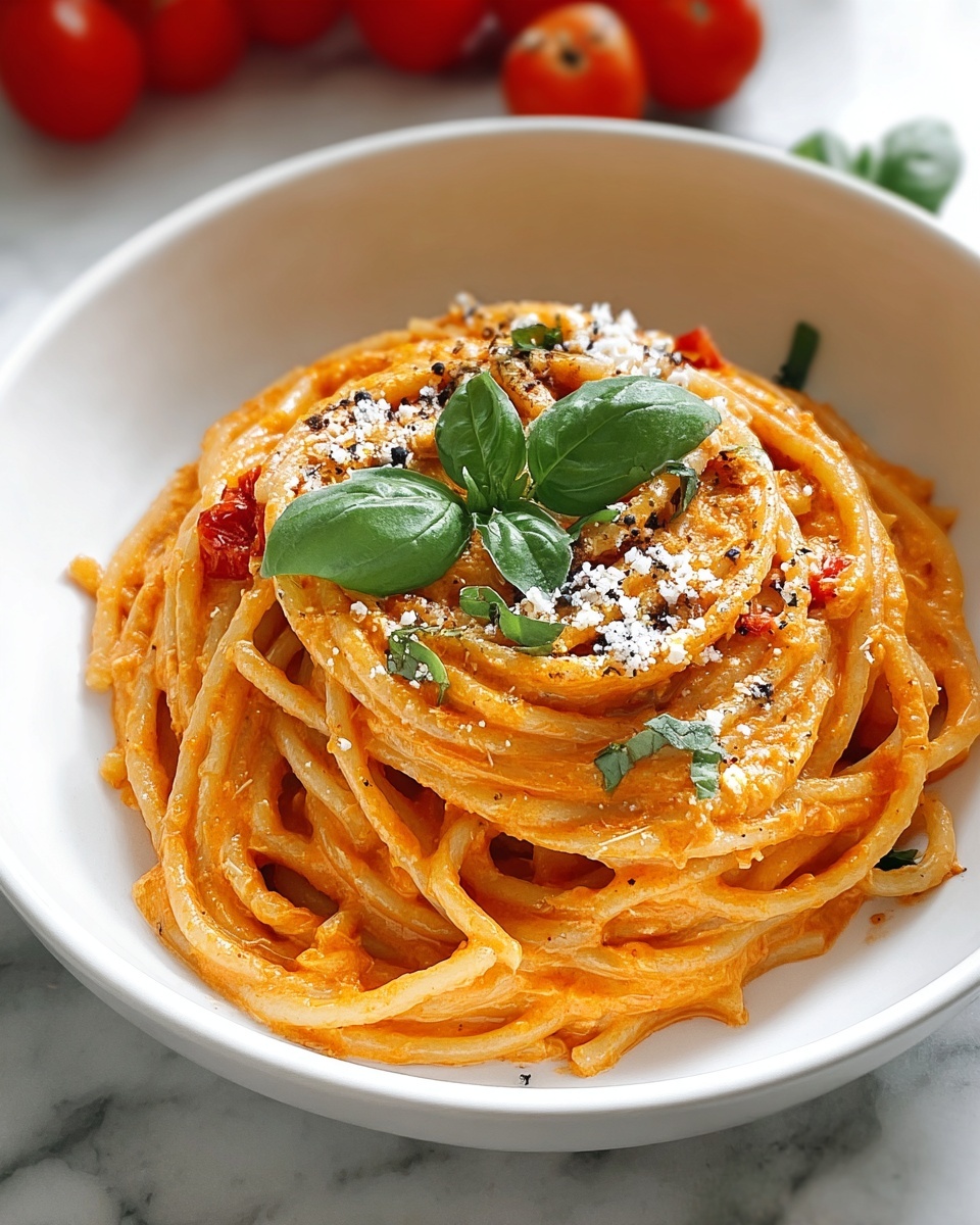 Creamy Tomato Pasta Recipe - Recipe Image