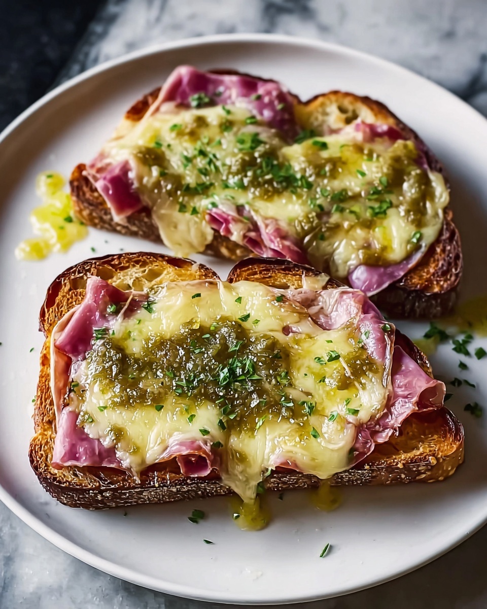 Reuben Open Top Sandwich Recipe - Recipe Image