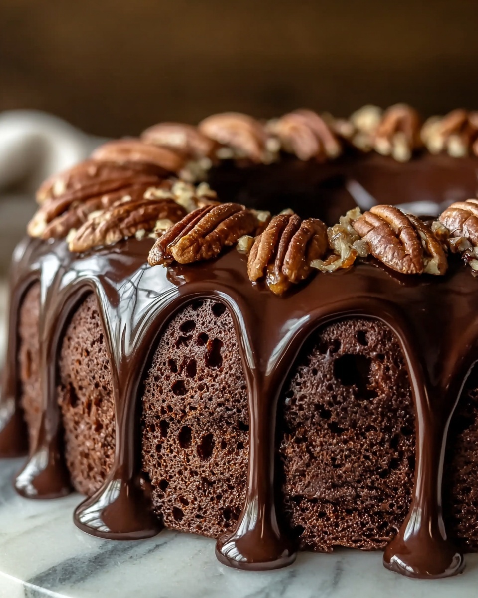 Chocolate Pecan Dream Cake Recipe - Recipe Image
