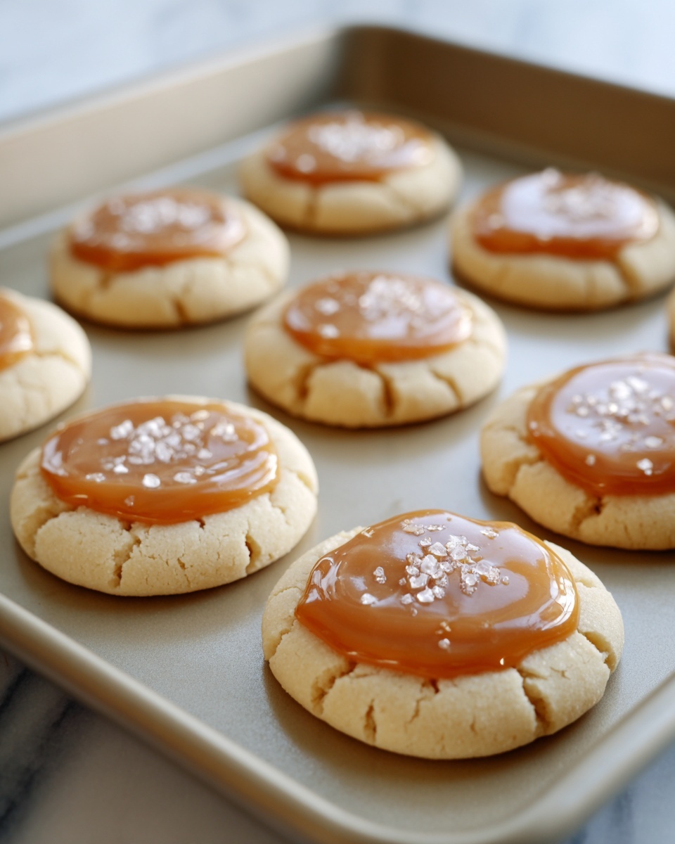 Salted Caramel Sugar Cookies Recipe - Recipe Image