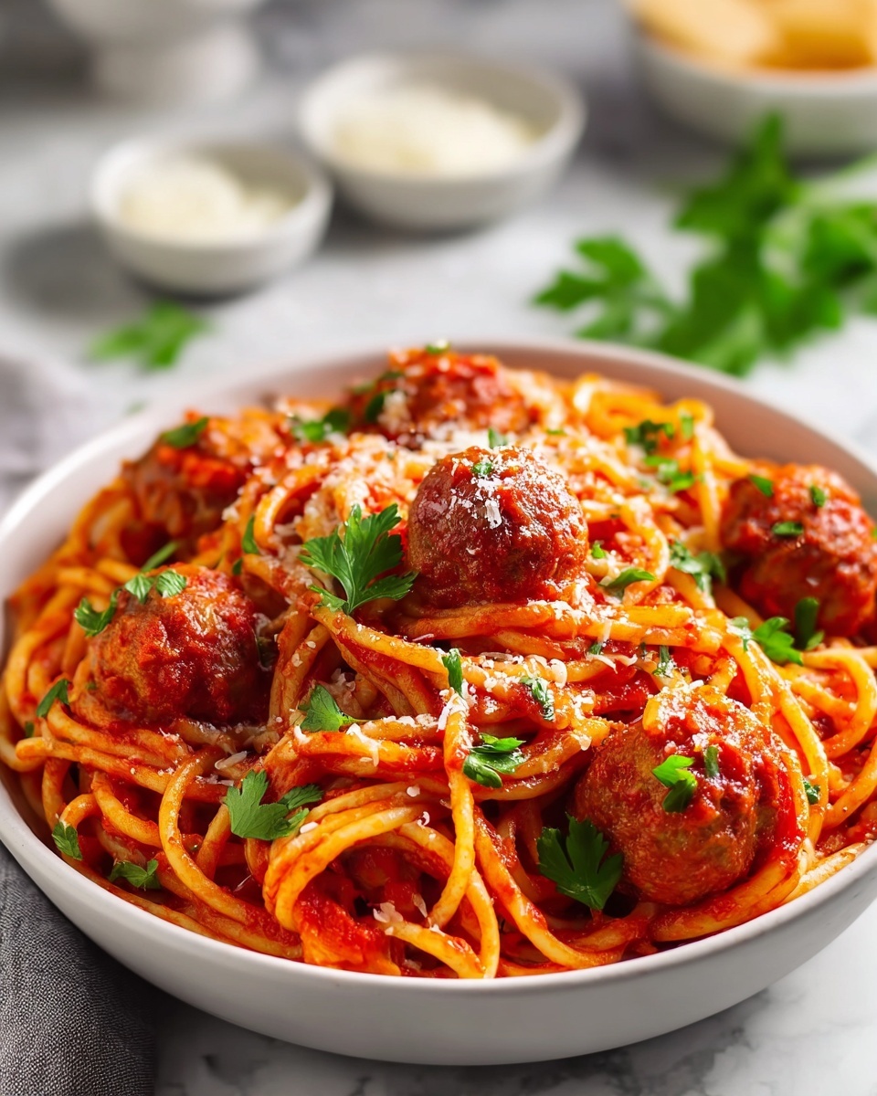 Instant Pot Spaghetti and Meatballs Recipe - Recipe Image