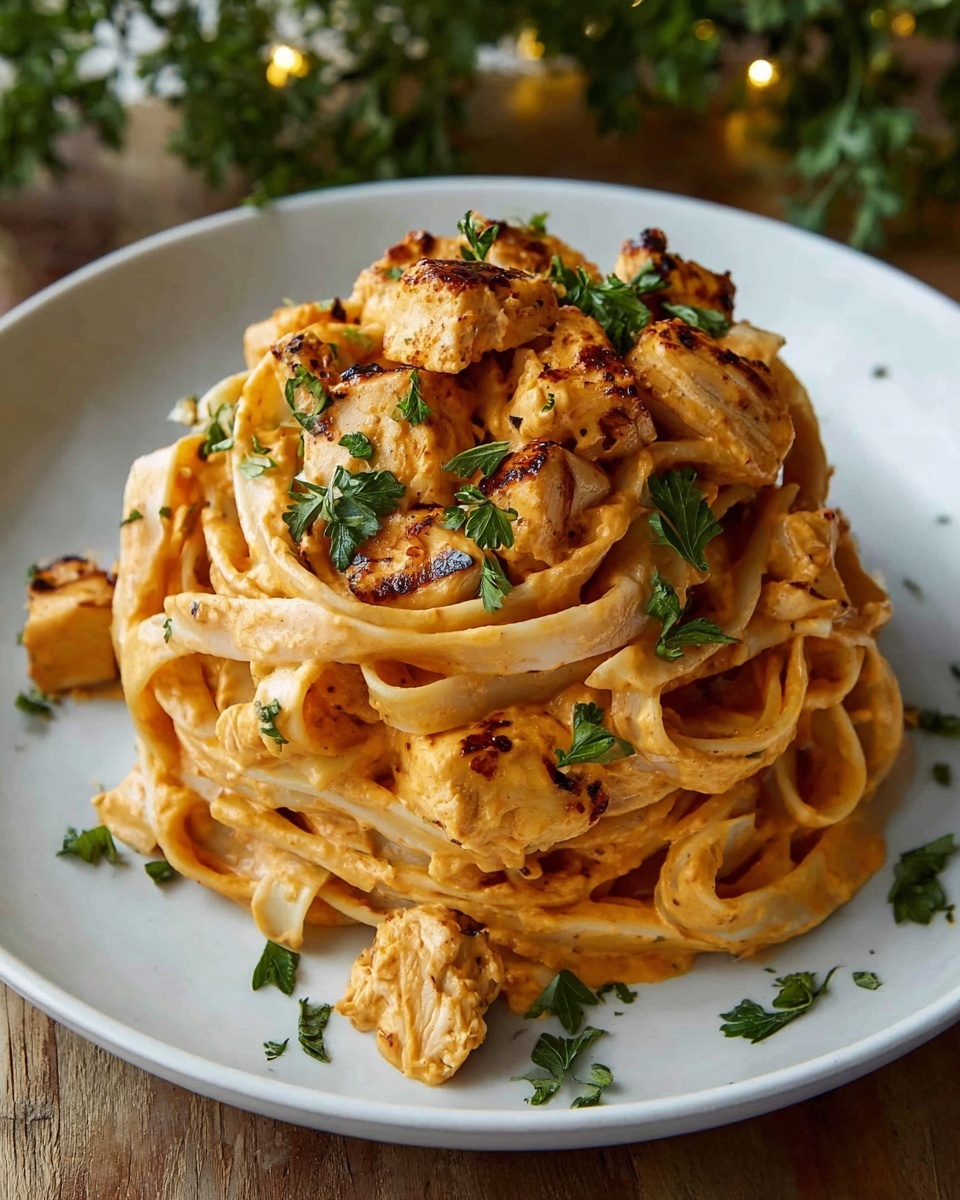 Cowboy Butter Chicken Linguine Recipe - Recipe Image