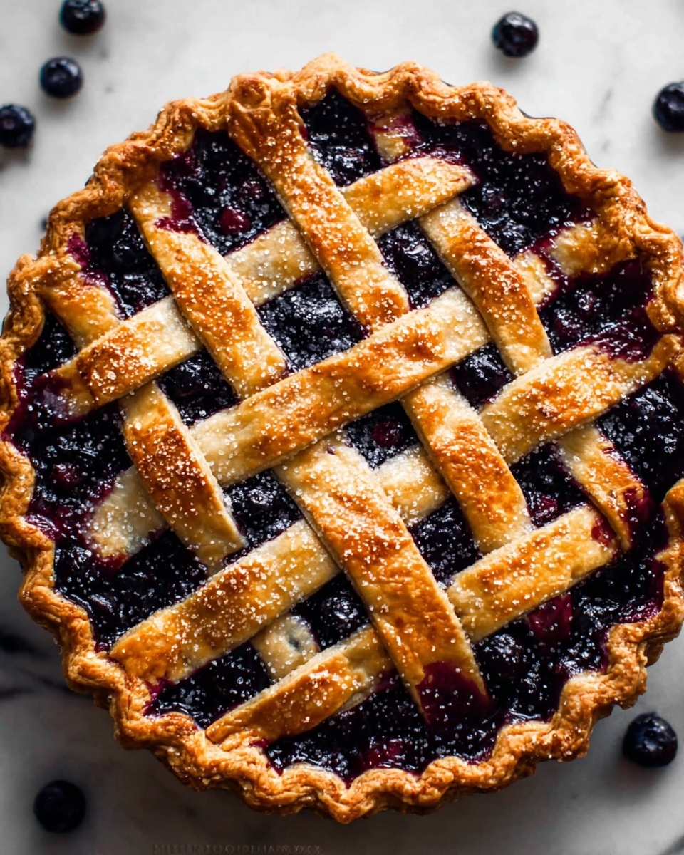 The Ultimate Blueberry Pie Recipe for Pure Homemade Bliss Recipe - Recipe Image