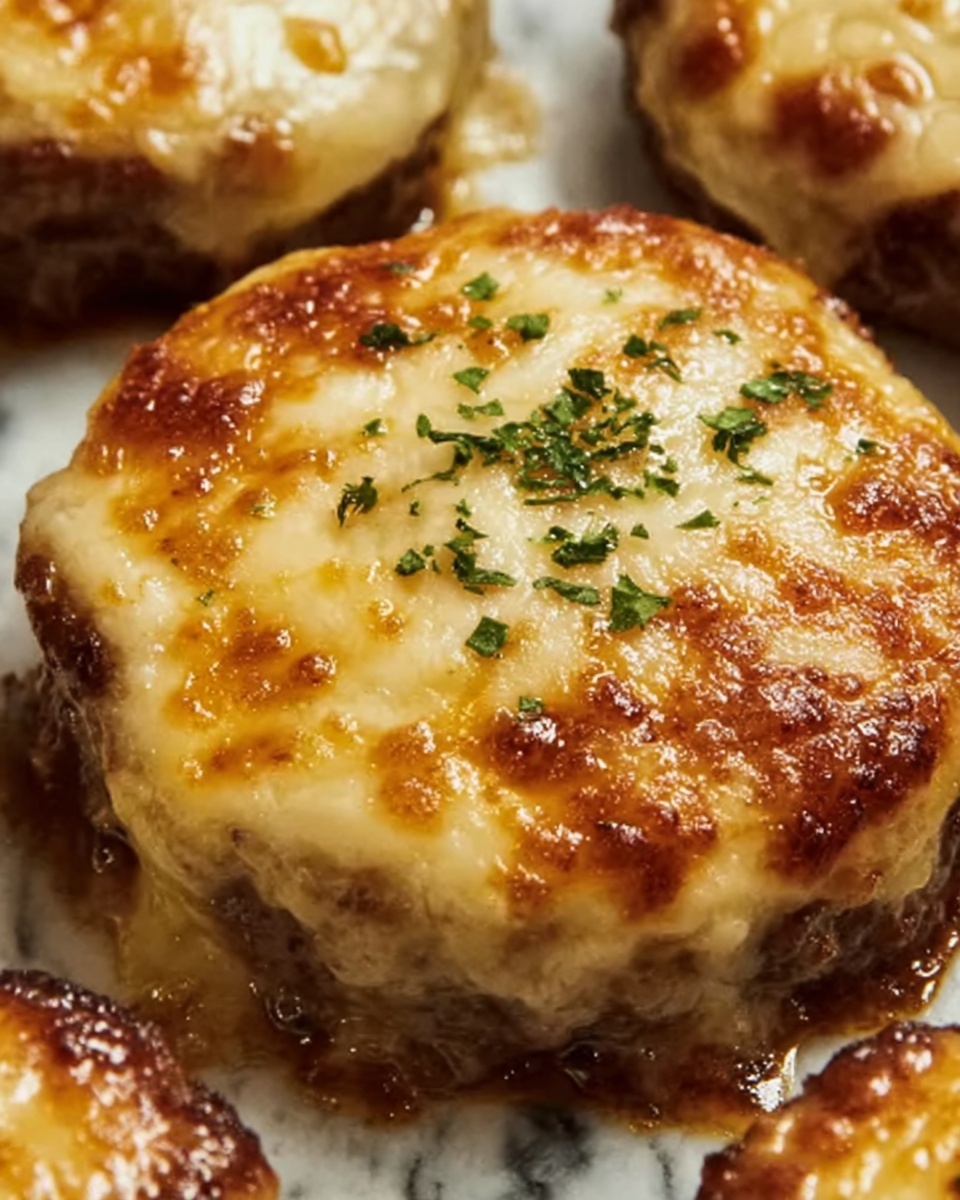 Garlic Parmesan Chicken Meatloaves Recipe - Recipe Image