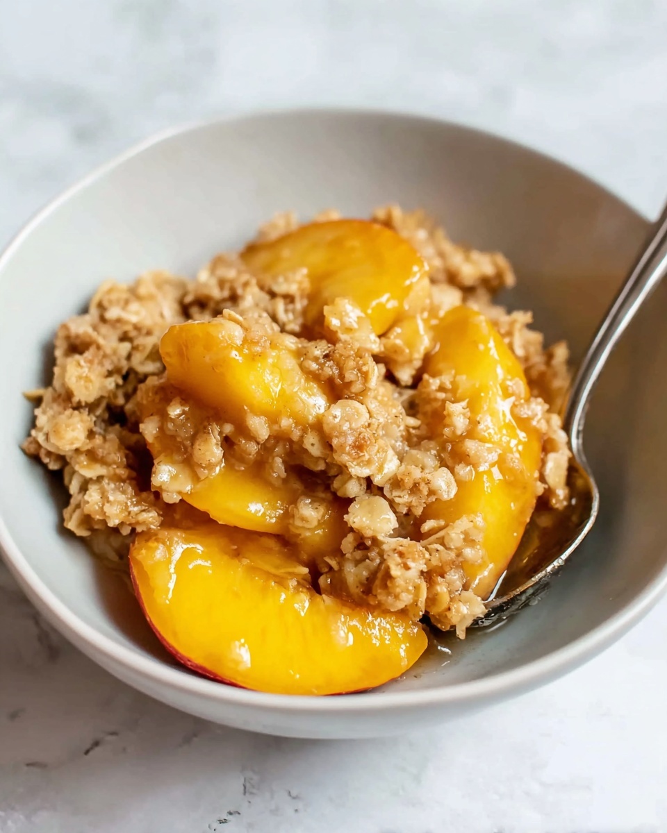 Peach Crisp Recipe - Recipe Image