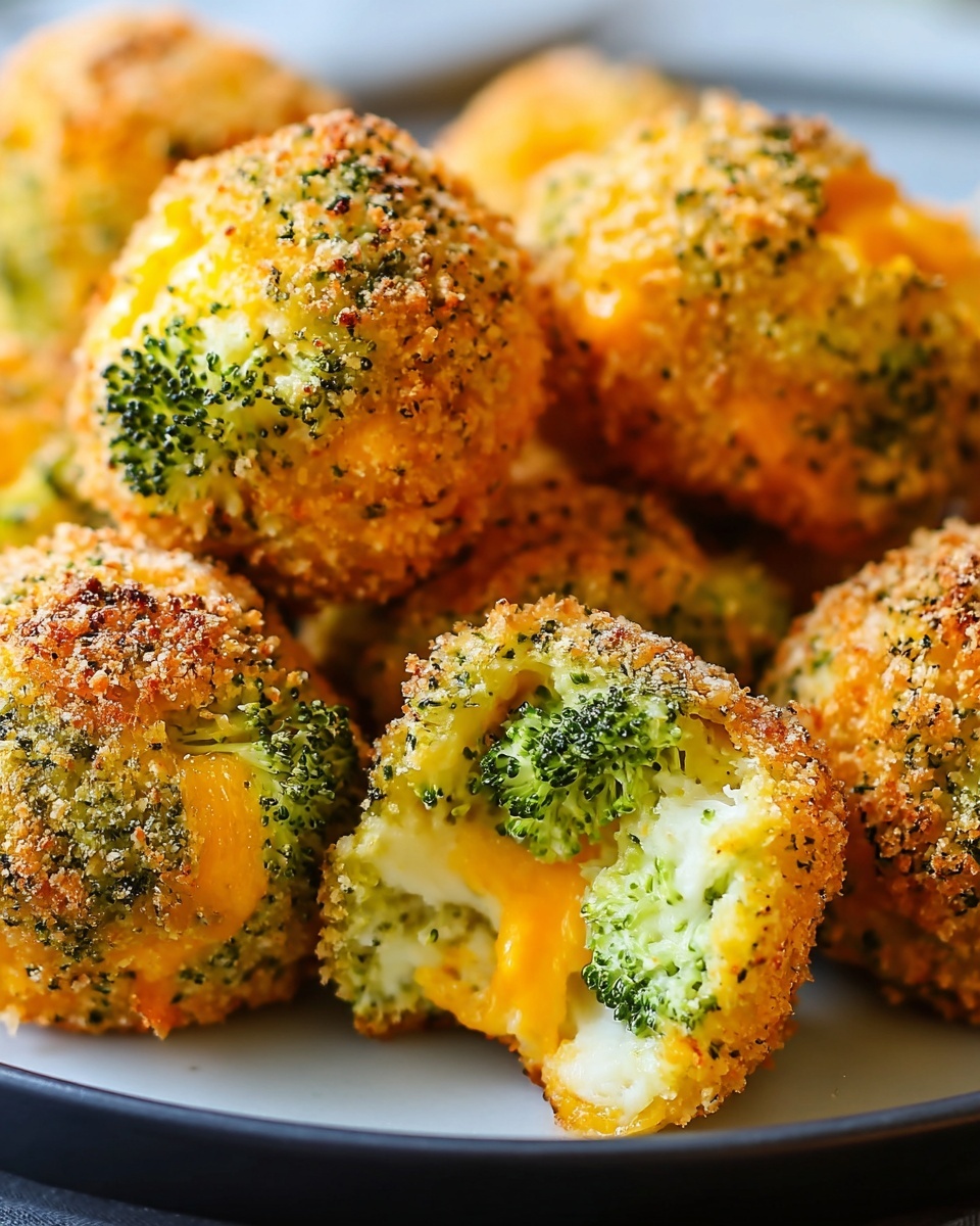 Baked Broccoli Cheese Balls Recipe - Recipe Image