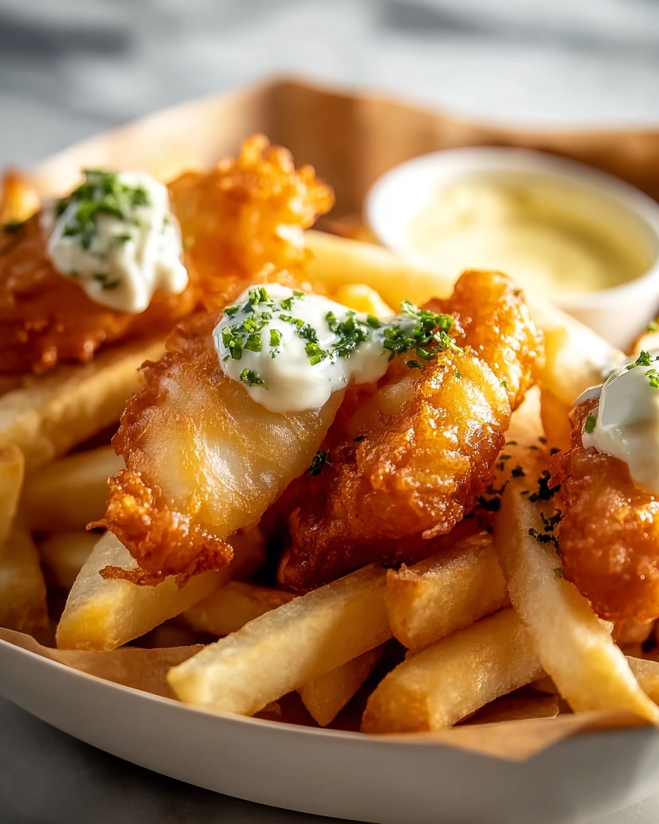 Mini Fish and Chips Recipe - Recipe Image