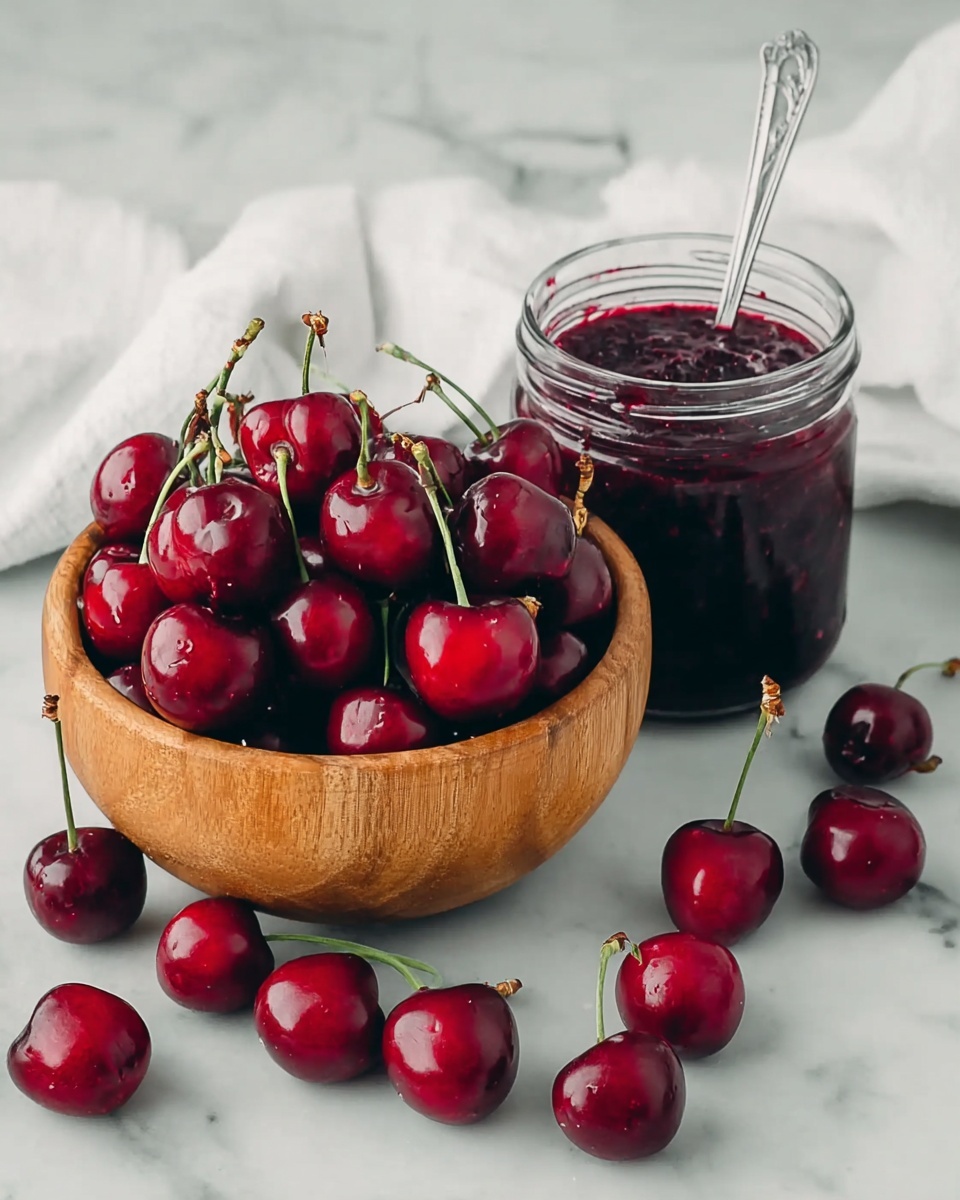 Small Batch Cherry Jam Recipe - Recipe Image