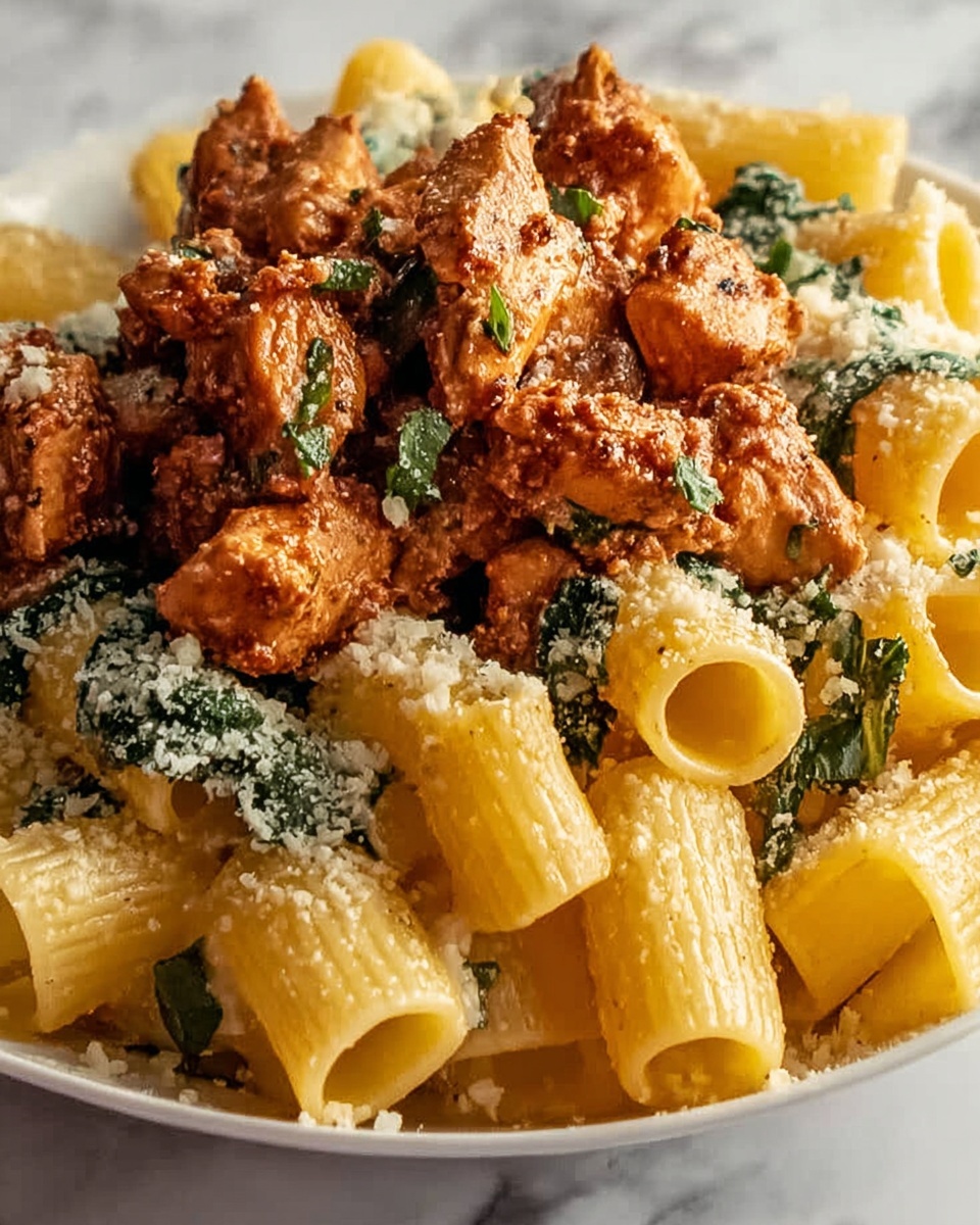 Spicy Tuscan Chicken Pasta: An Incredible Ultimate Recipe - Recipe Image