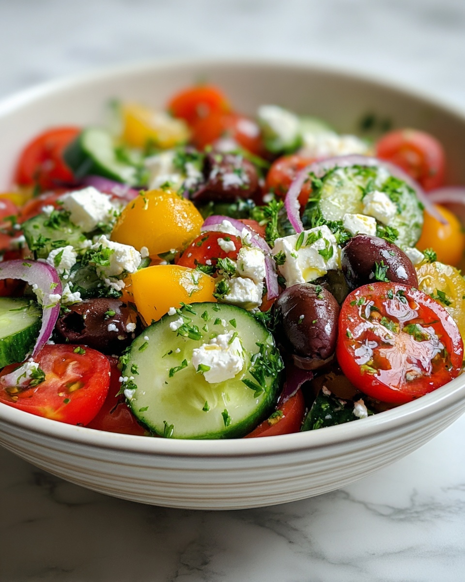 Classic Greek Salad Recipe - Recipe Image