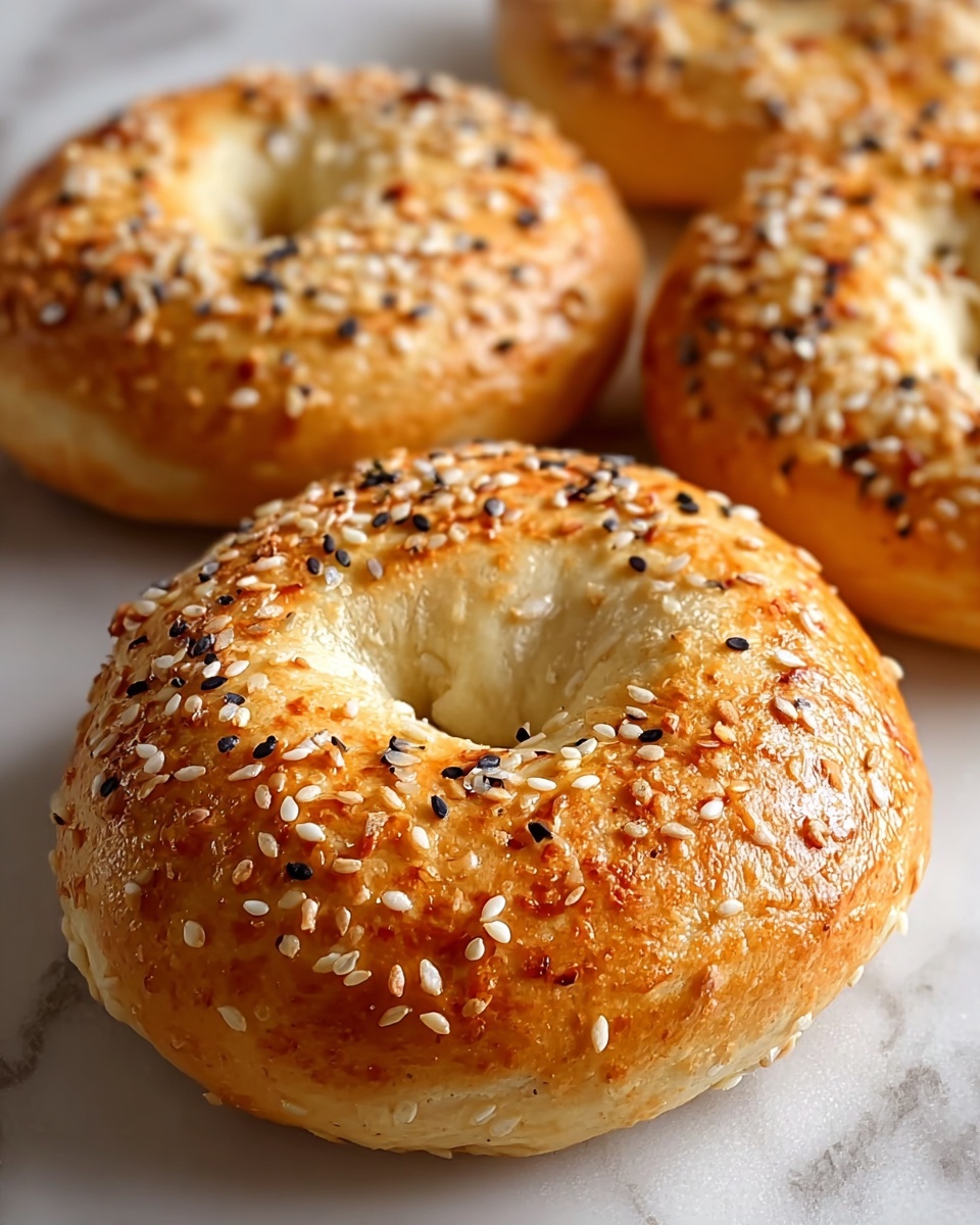 Easy Homemade Greek Yogurt Bagels Recipe - Recipe Image