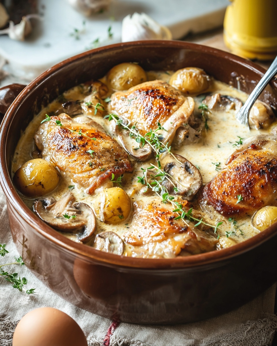 French Chicken Casserole Recipe - Recipe Image