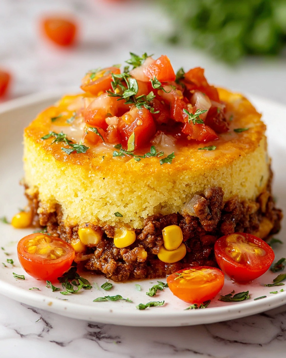 Jiffy Cornbread Taco Bake Recipe - Recipe Image
