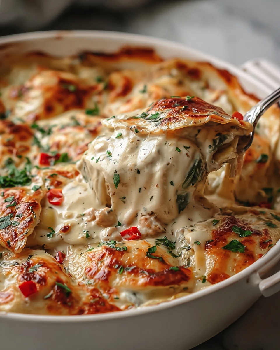 Million Dollar Chicken Casserole Recipe - Recipe Image