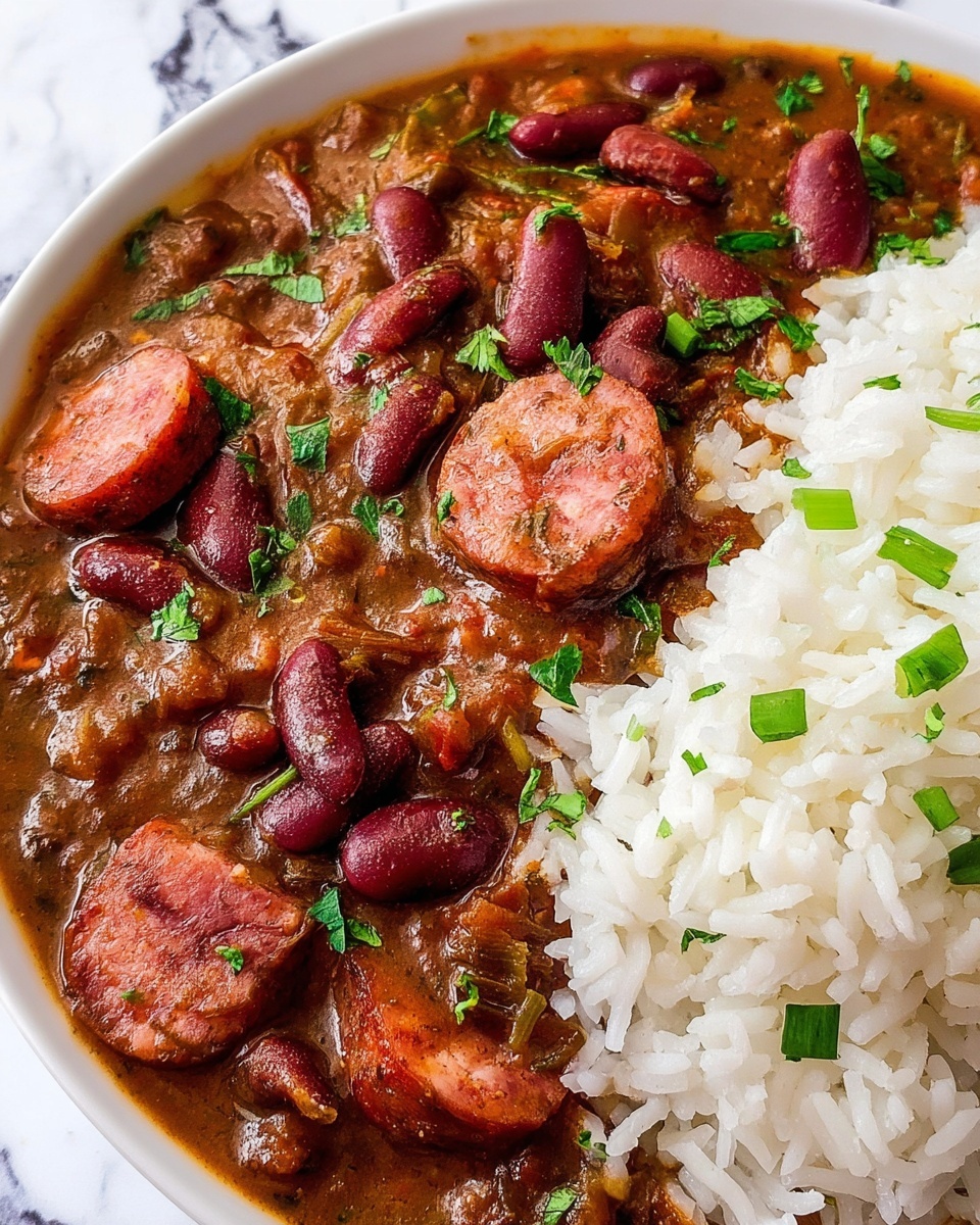 Authentic Cajun Red Beans and Rice Recipe - Recipe Image