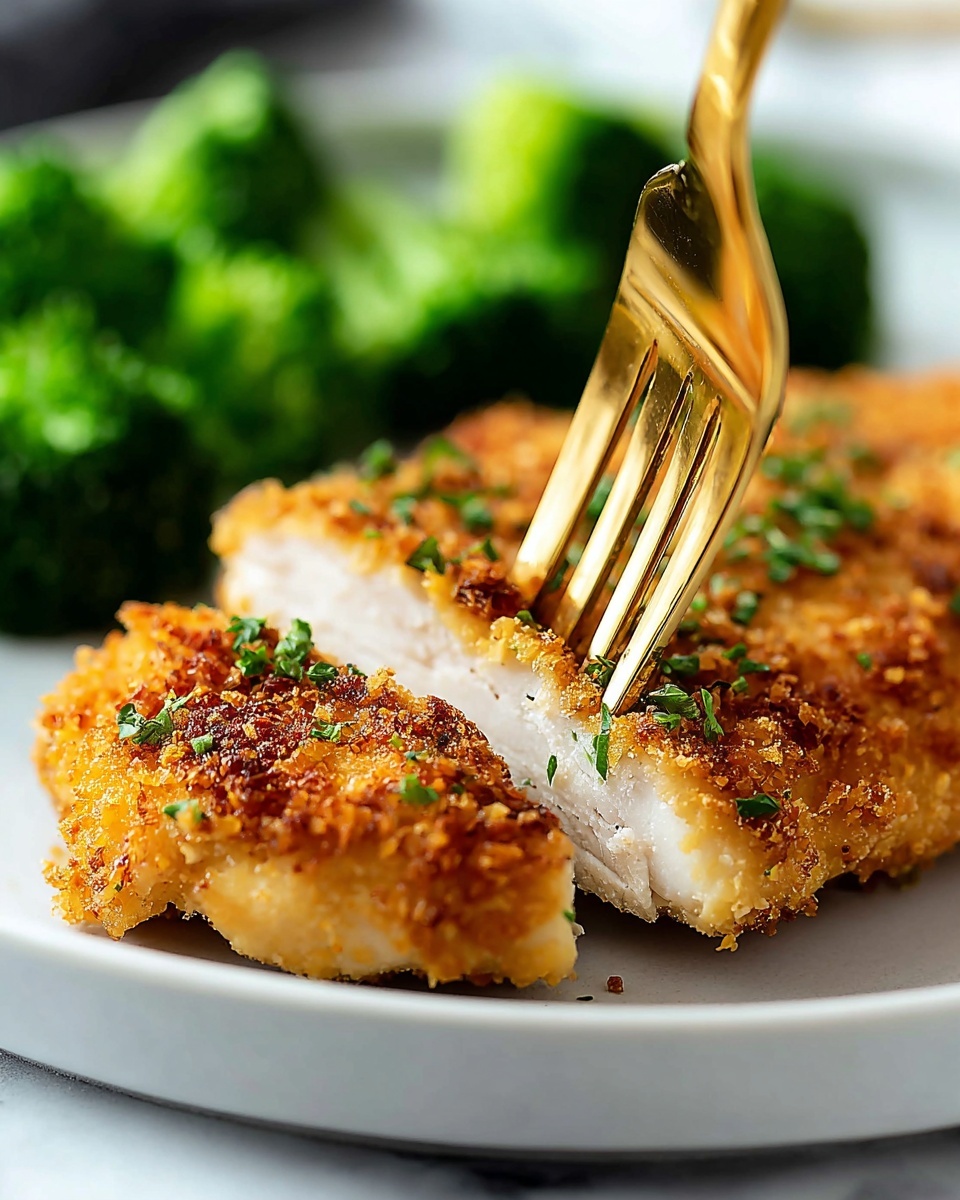 Parmesan Crusted Chicken Recipe - Recipe Image
