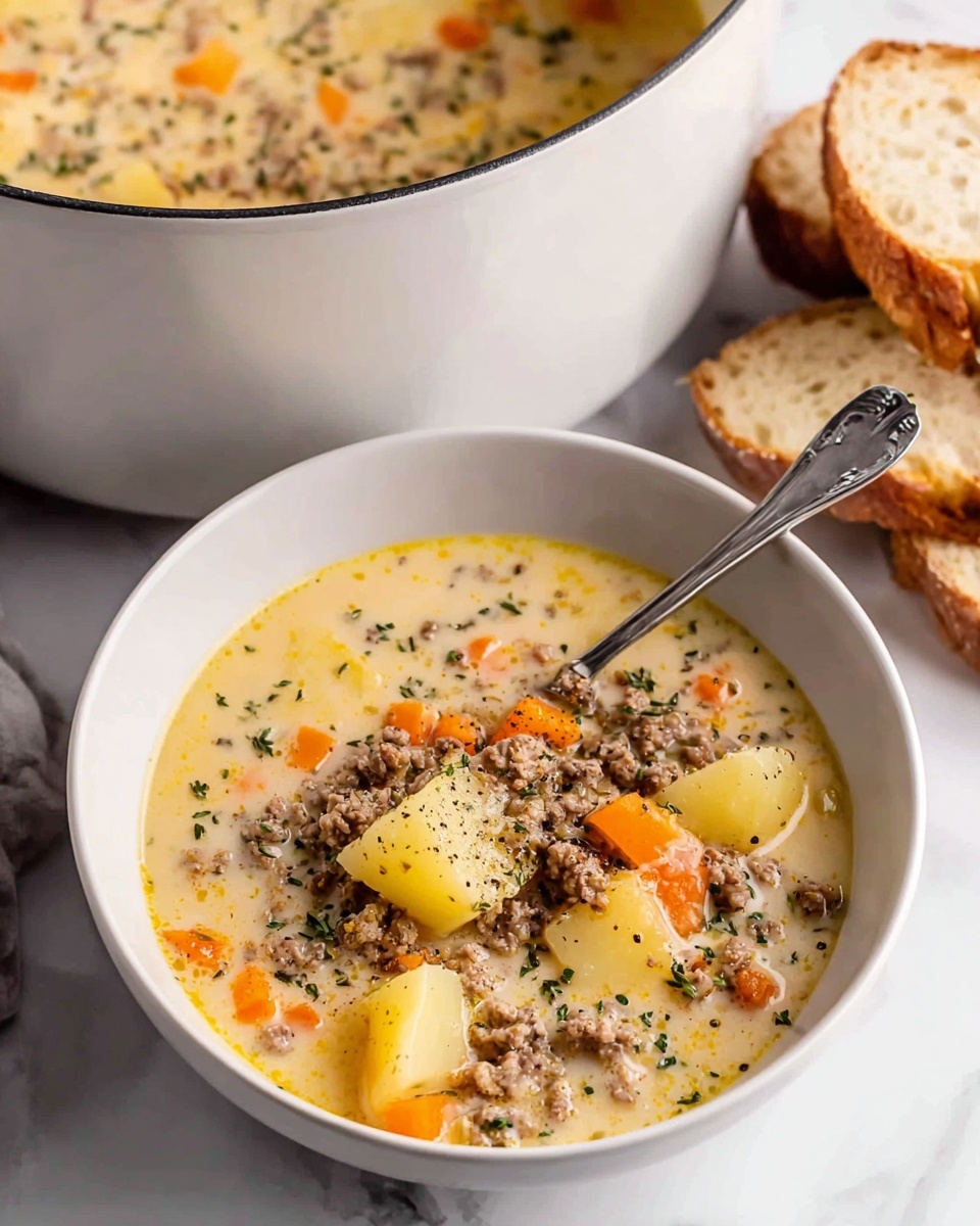 Cheeseburger Soup Recipe - Recipe Image
