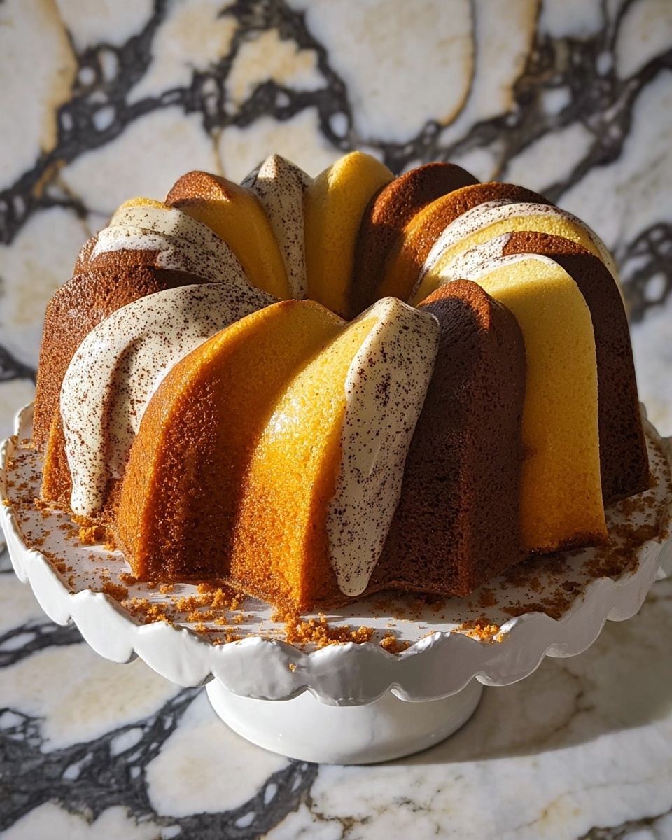 Marble Bundt Cake Recipe - Recipe Image