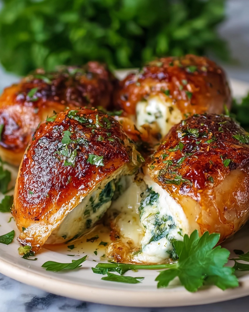 Stuffed Chicken Breast with Spinach and Ricotta Recipe - Recipe Image