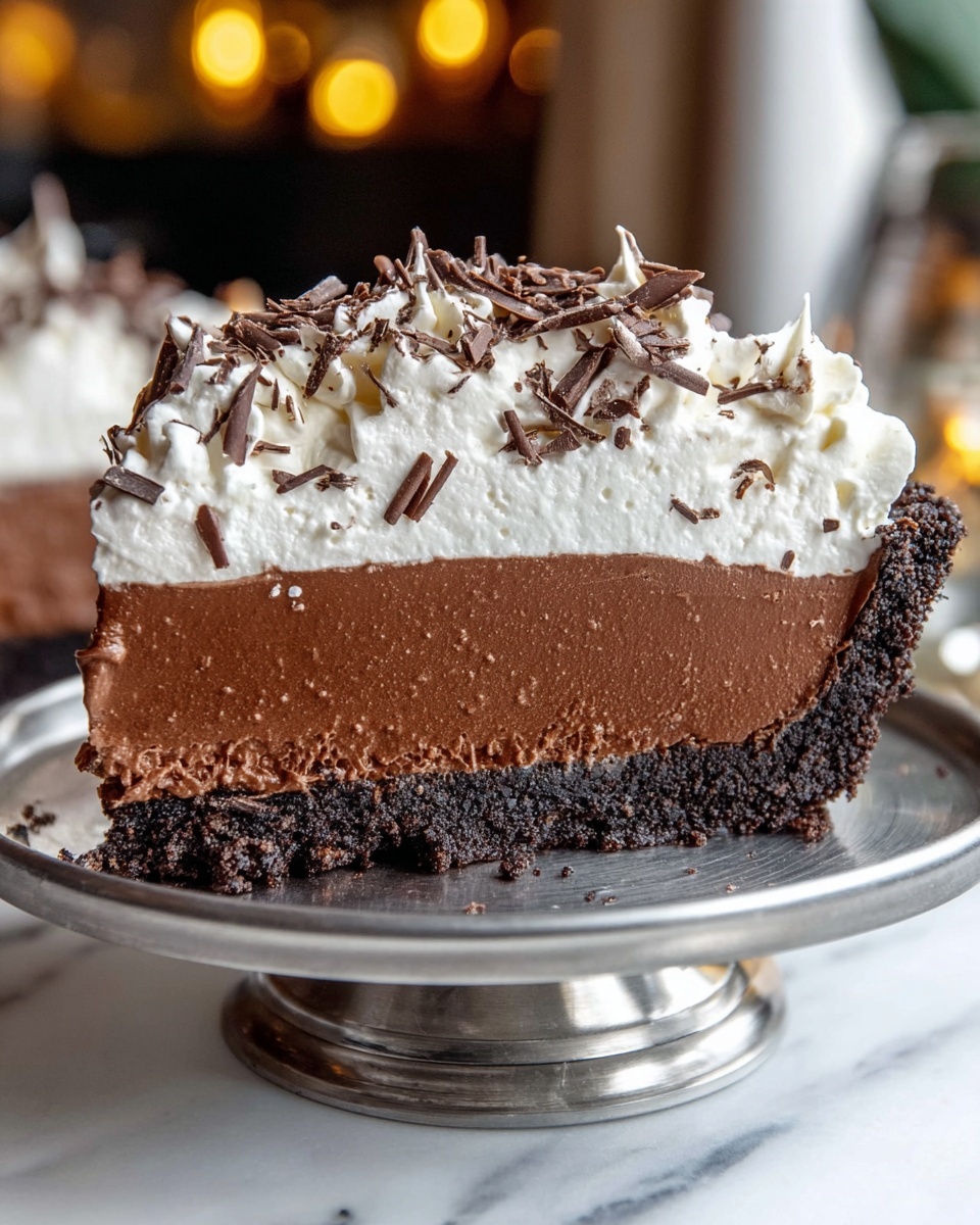 Chocolate Mousse Pie Recipe - Recipe Image