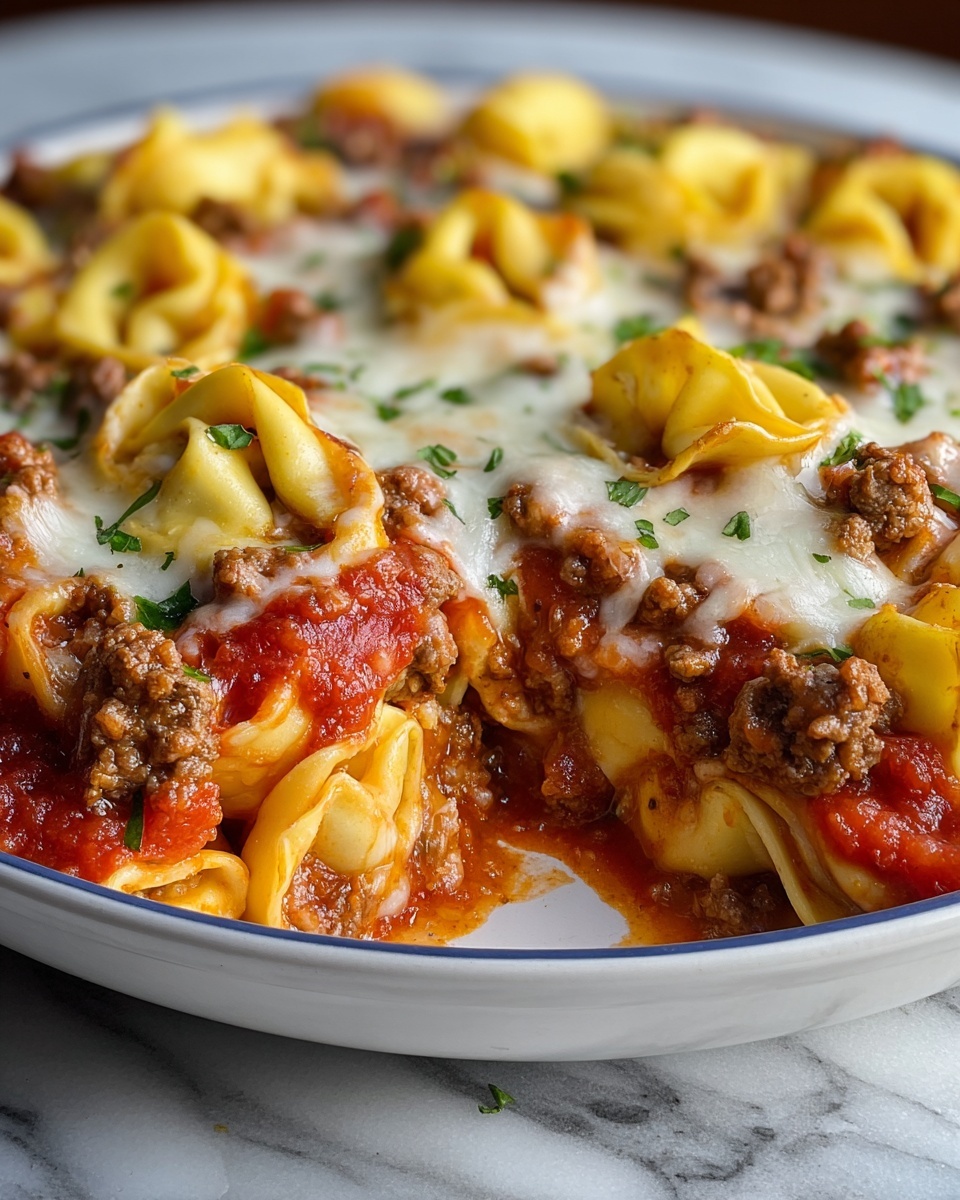 Meat Lovers Pizza Tortellini Recipe - Recipe Image