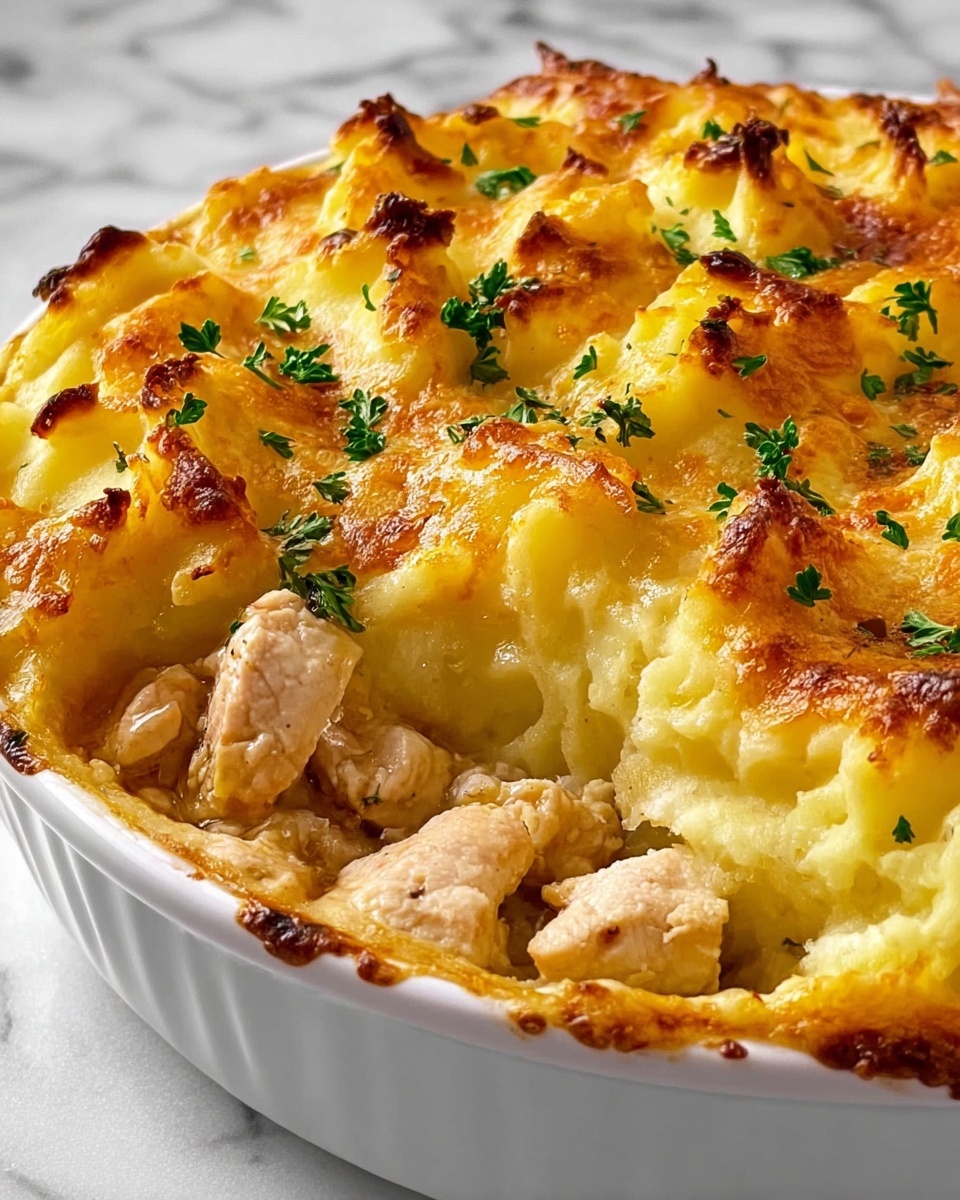 Comforting Chicken and Hashbrown Casserole Recipe - Recipe Image