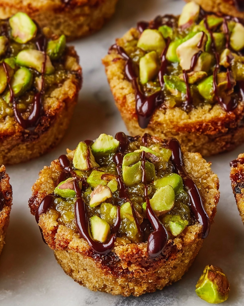 Pistachio Cookie Cups with Cream Cheese Filling Recipe - Recipe Image