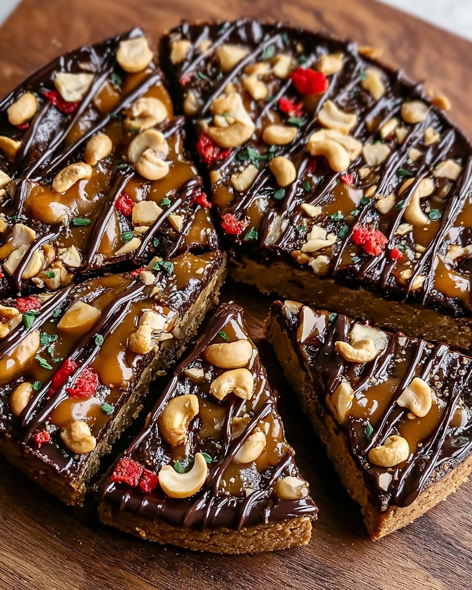 Peanut Butter Brownie Pizza Recipe - Recipe Image