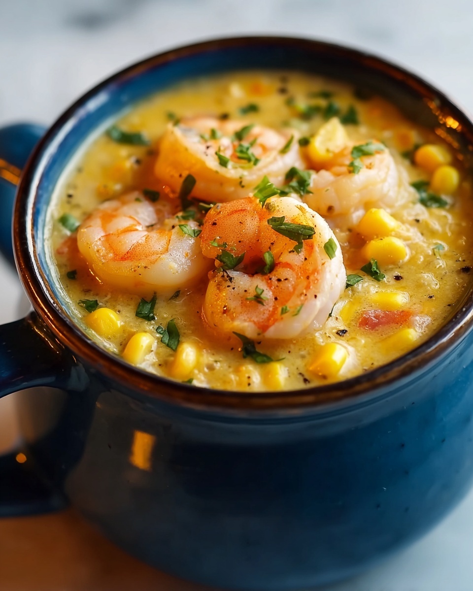 Sweet Corn and Shrimp Chowder Recipe - Recipe Image