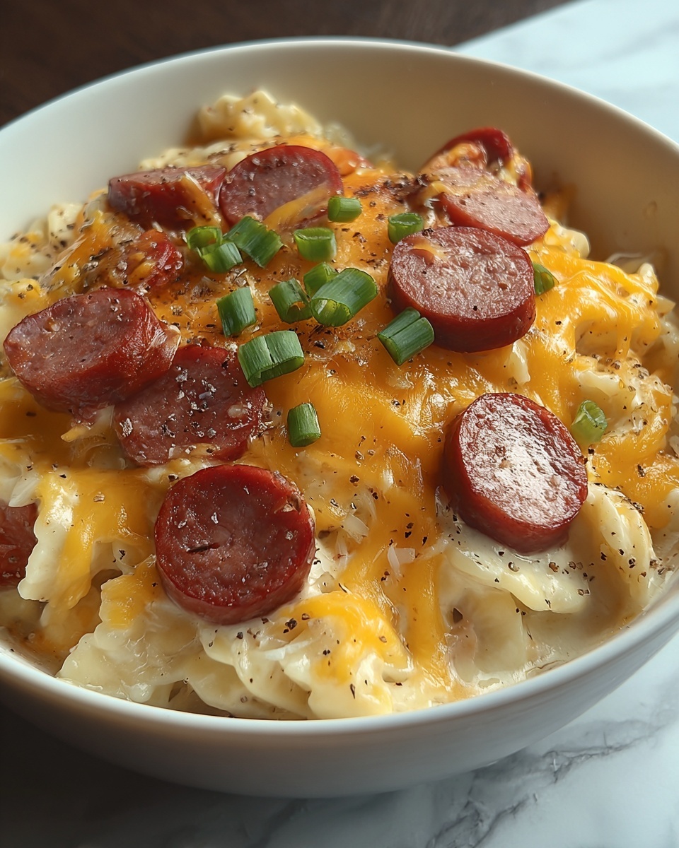 Cheesy Ranch Potatoes and Sausage Recipe - Recipe Image