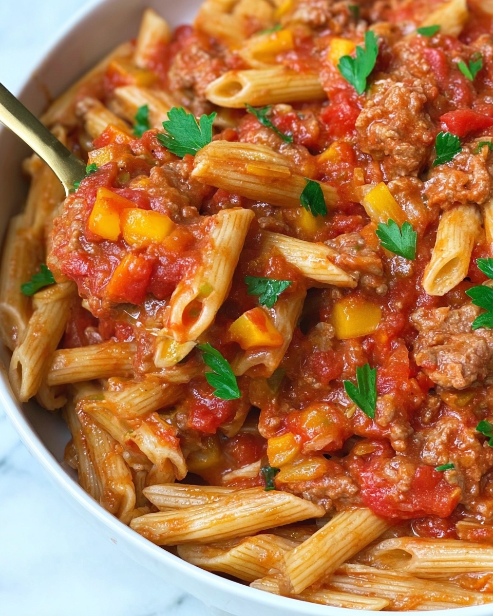 Sloppy Joe Pasta Recipe - Recipe Image