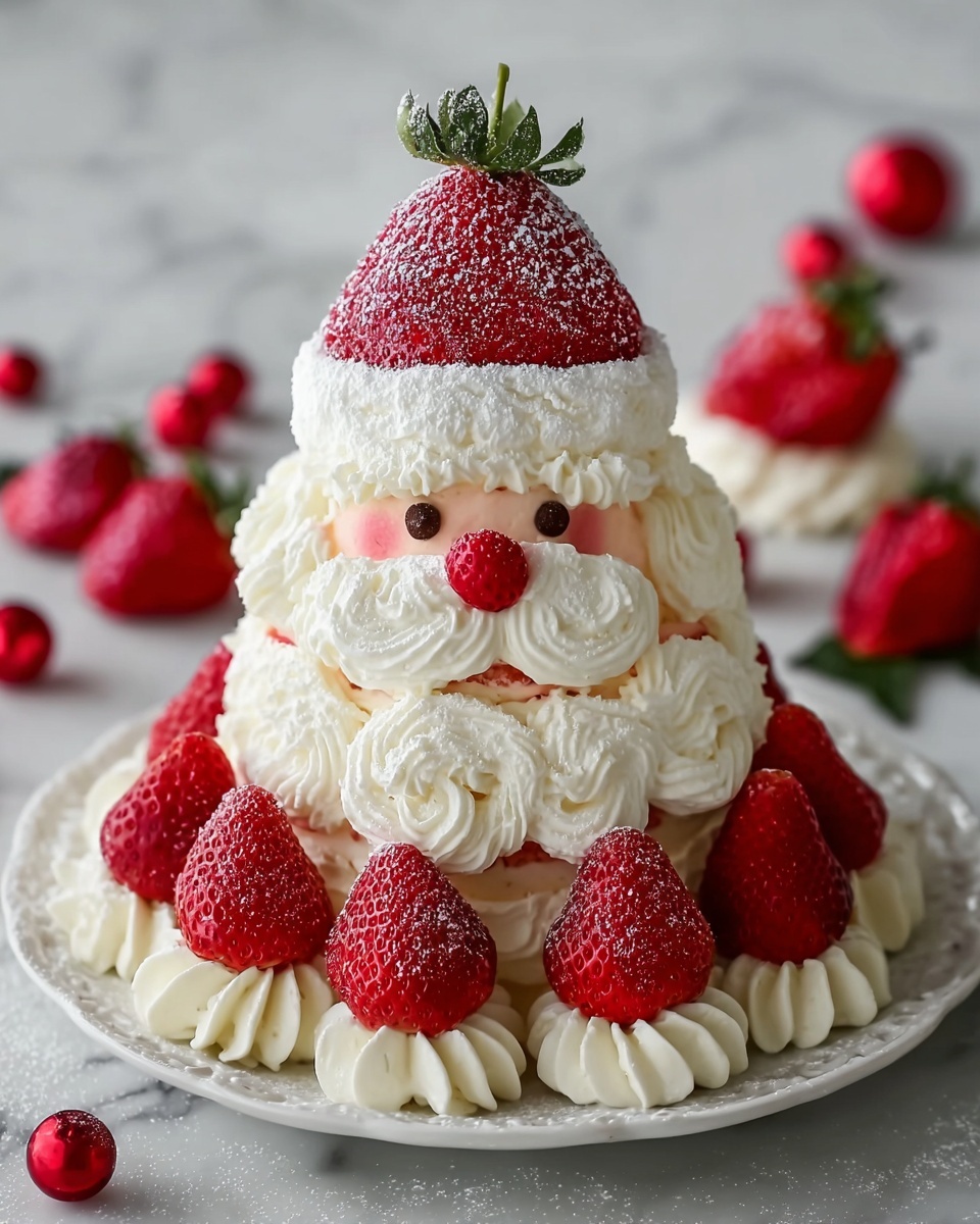 Strawberry Santas Recipe - Recipe Image