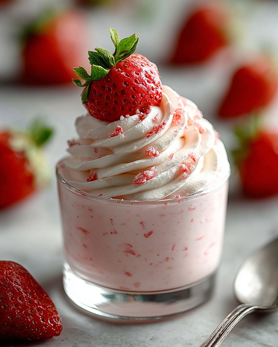 Strawberry Mousse Recipe - Recipe Image
