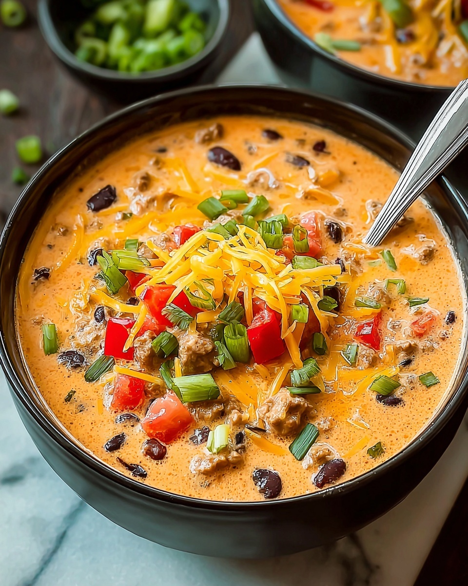 Easy Creamy Taco Soup Recipe - Recipe Image