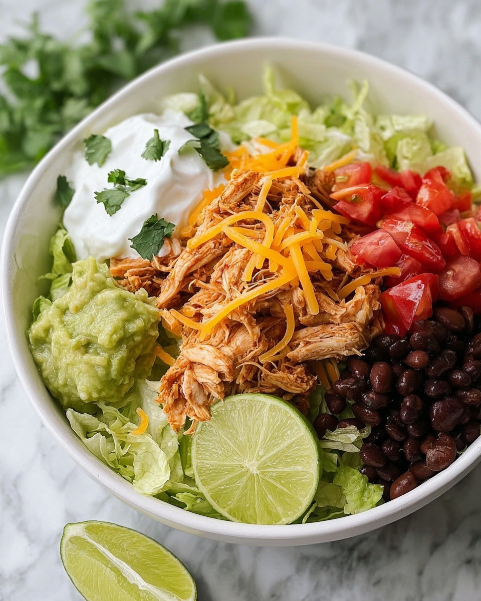 Slow Cooker Chicken Burrito Bowls Recipe - Recipe Image