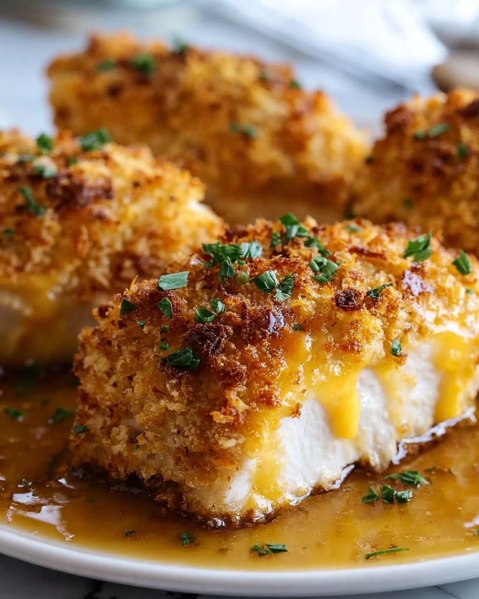 Crispy Cheddar Baked Chicken Recipe - Recipe Image