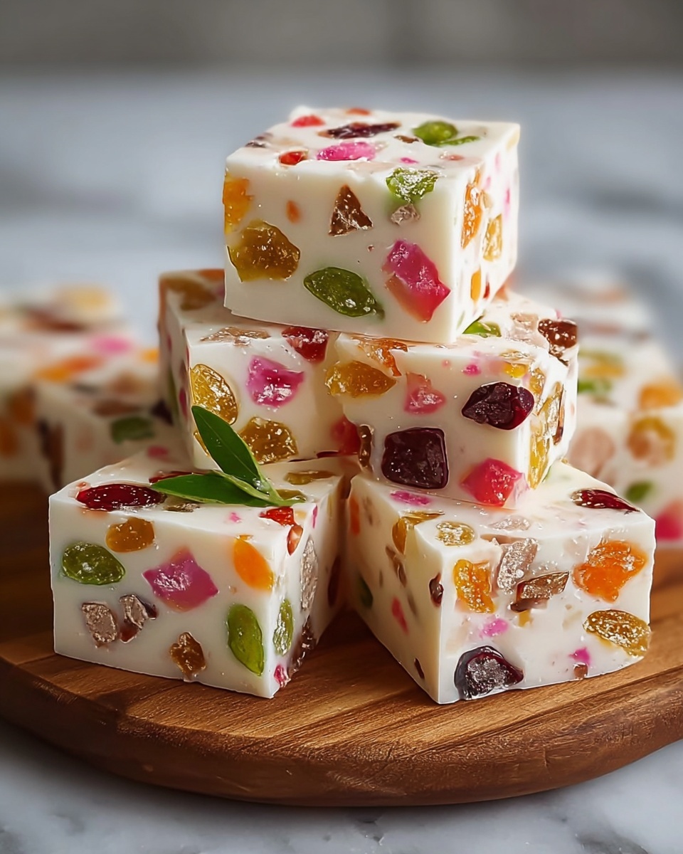 Jelly Nougat Candy Recipe - Recipe Image