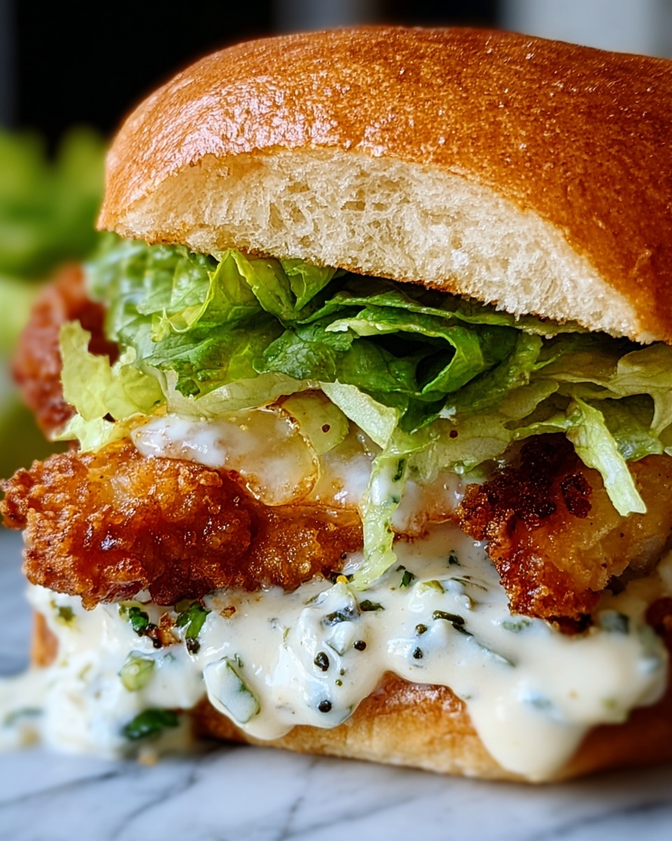 Crispy Chicken Caesar Sandwich Recipe - Recipe Image