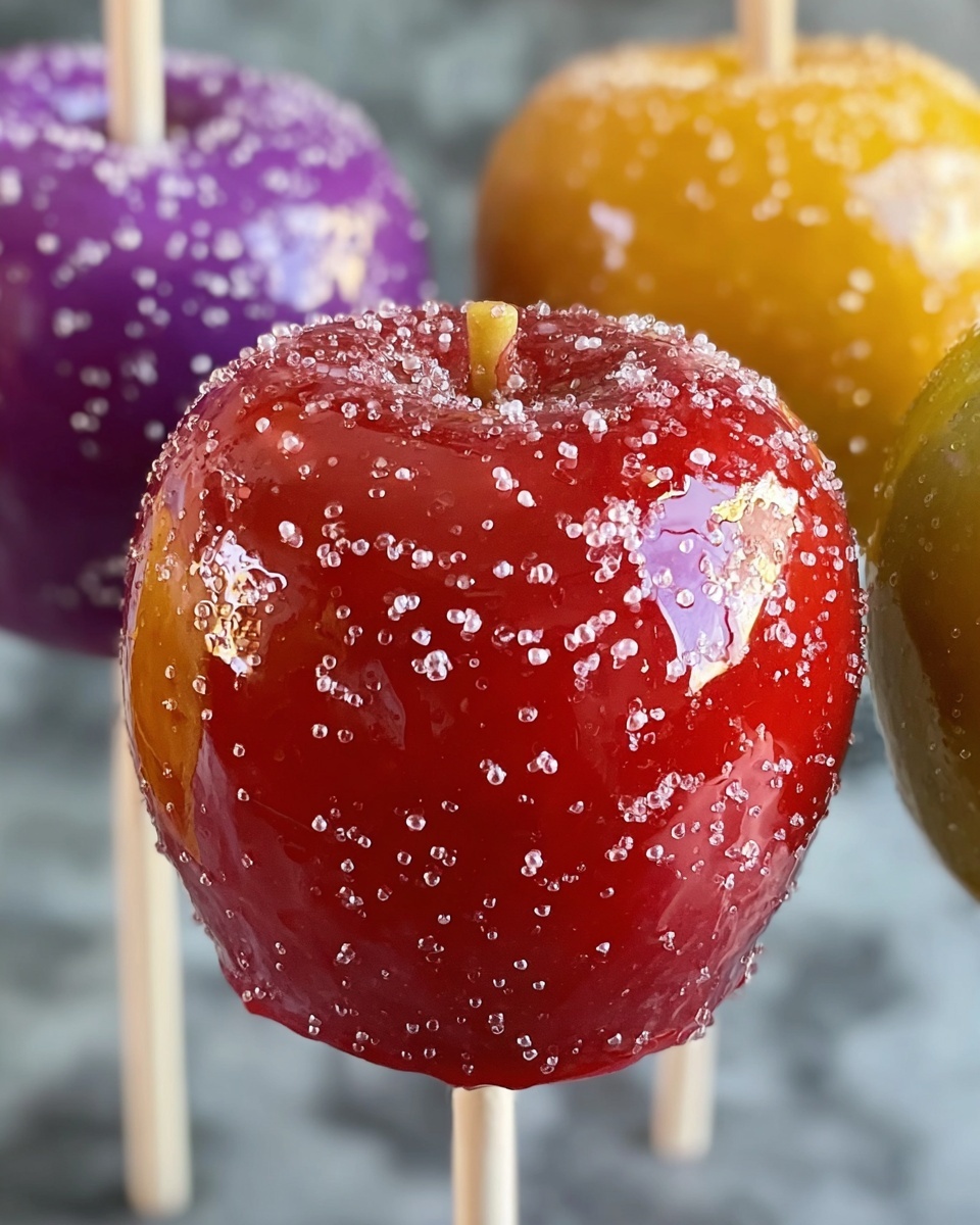Jolly Rancher Candy Apples Recipe - Recipe Image
