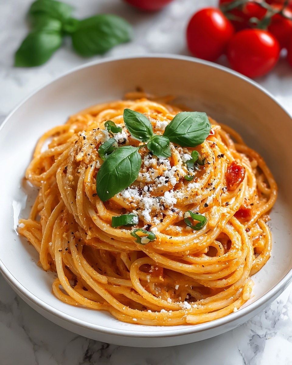 Creamy Tomato Pasta Recipe - Recipe Image