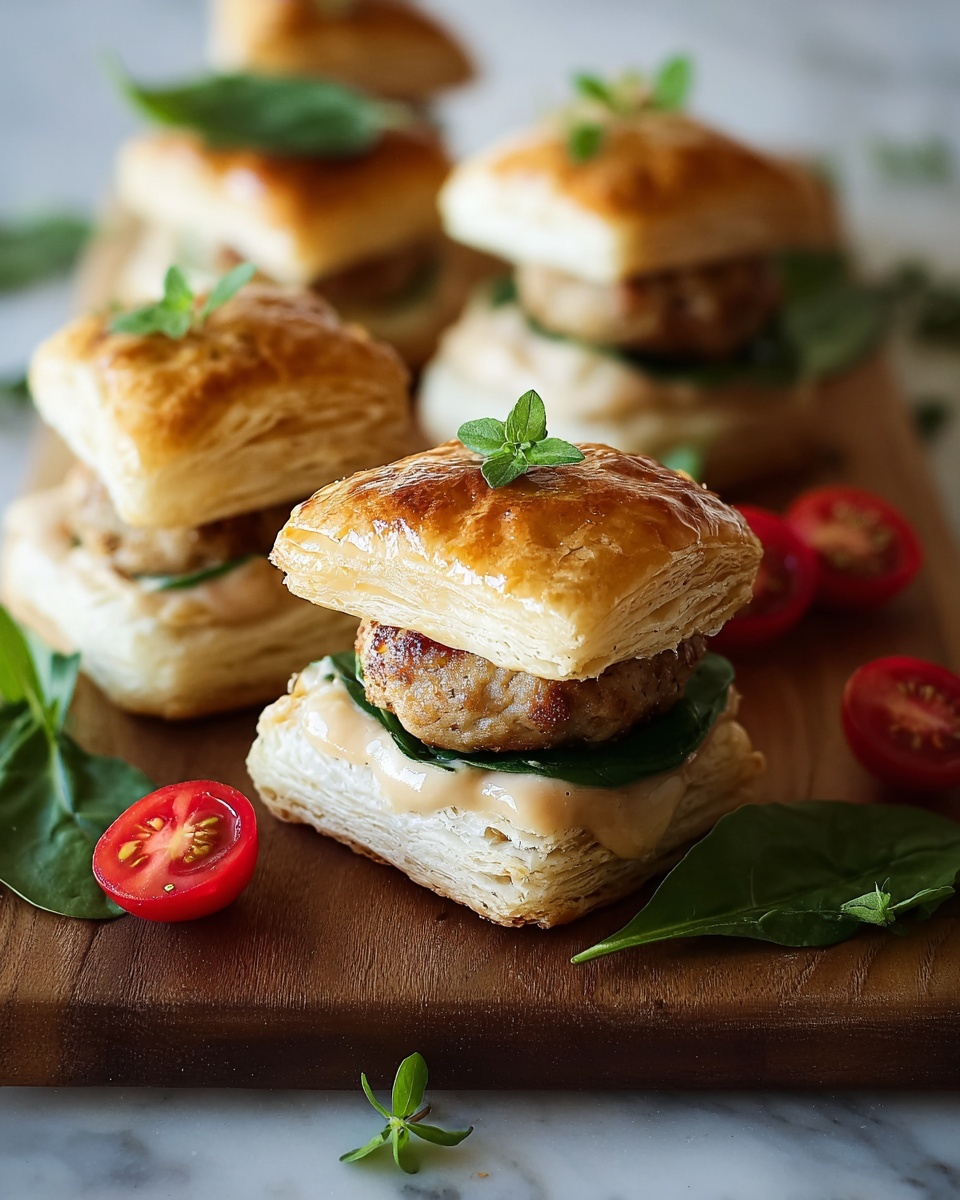 Cheese Puff Sliders with Secret Sauce and Juicy Beef Patties Recipe - Recipe Image