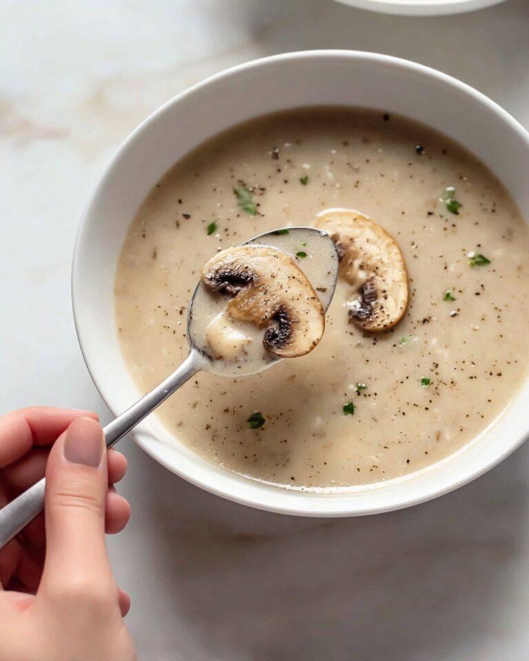 Creamy Mushroom Soup Recipe