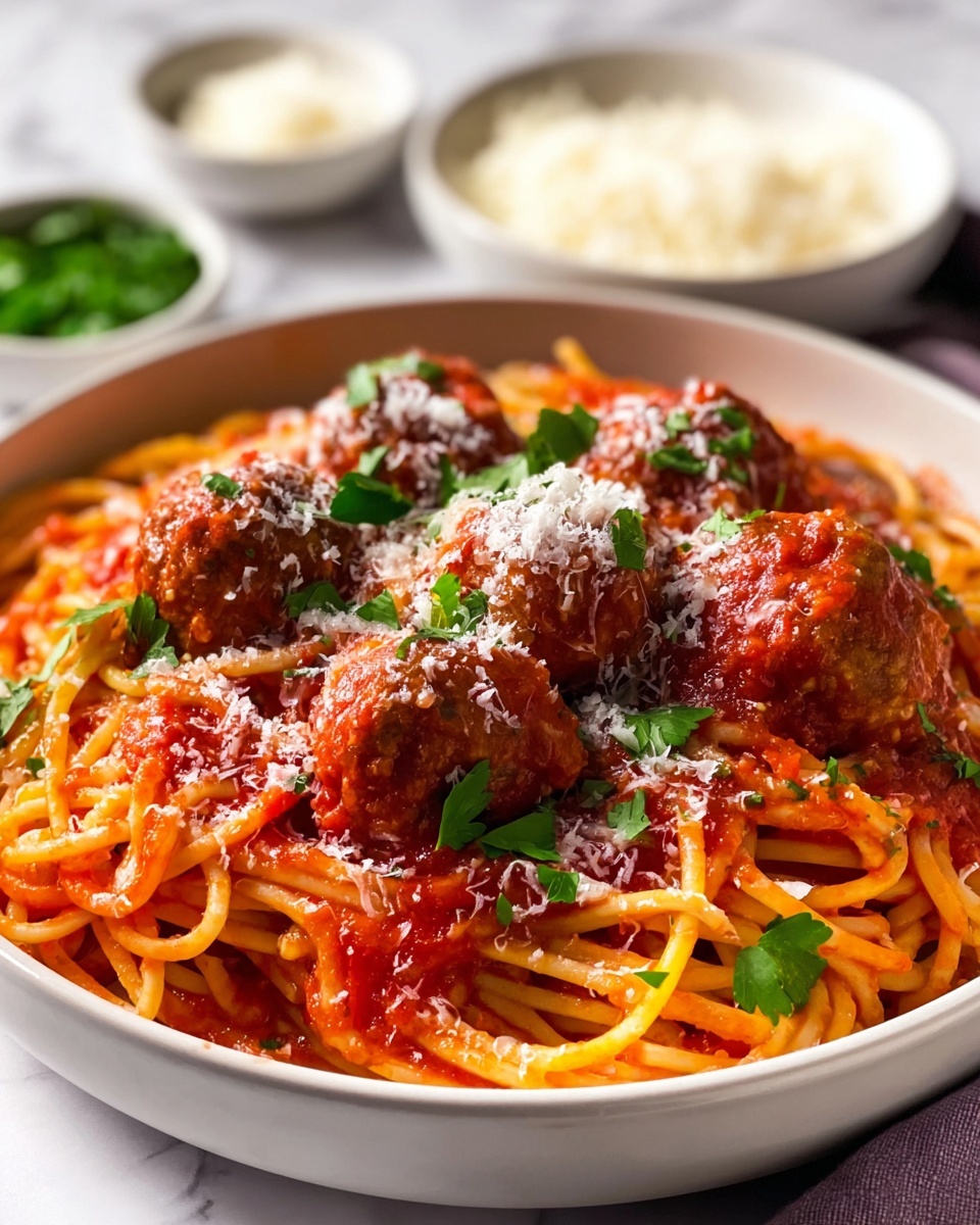 Instant Pot Spaghetti and Meatballs Recipe - Recipe Image
