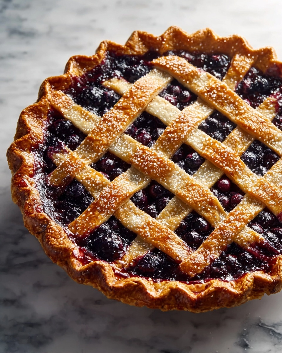The Ultimate Blueberry Pie Recipe for Pure Homemade Bliss Recipe - Recipe Image